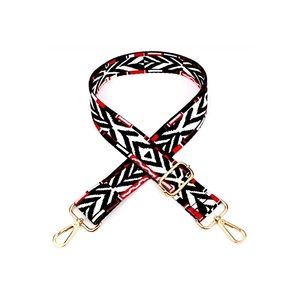 NEW Multicolored Geometric Guitar Bag Strap